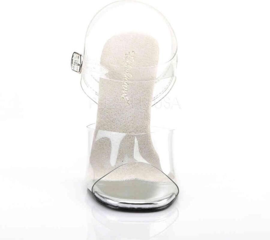 Fabelicious Fabulicious Sandaal met enkelband 41 Shoes GALA 08 Transparant Zilverkleurig - Foto 2