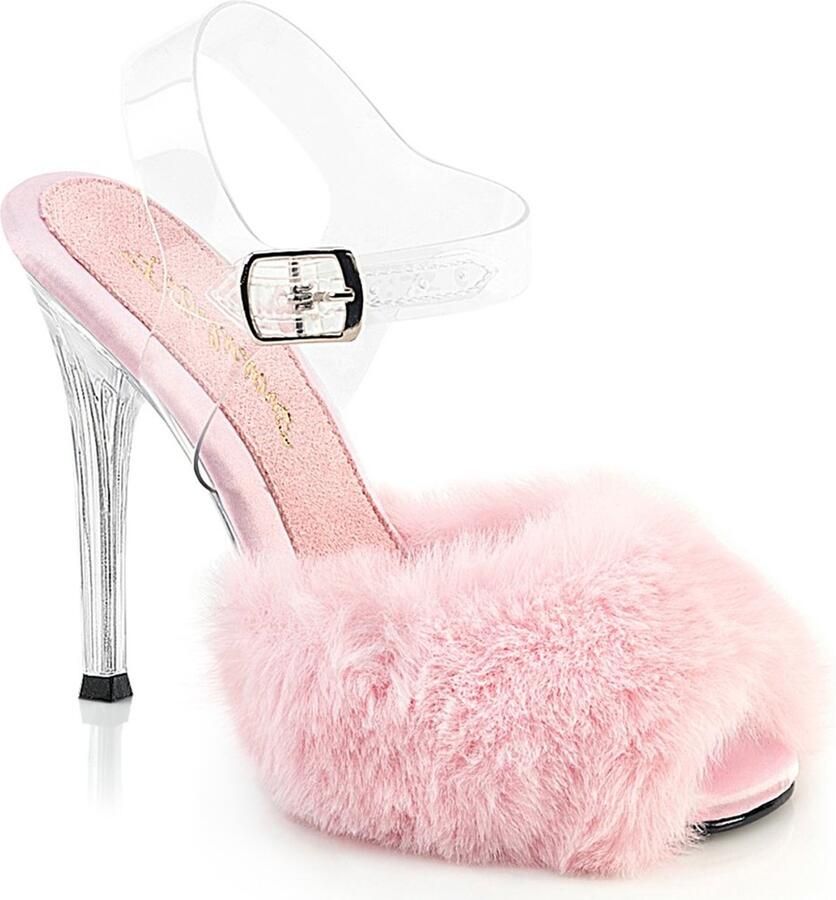 Fabulicious GALA08FUR Sandaal met enkelband 37 Shoes Roze