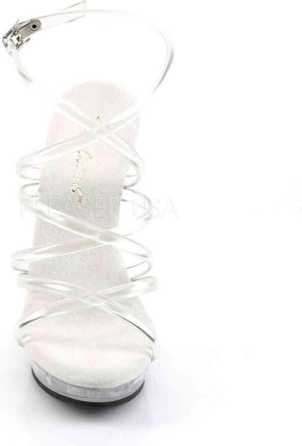 Fabelicious Fabulicious Sandaal met enkelband 40 Shoes LIP 106 Transparant Zilverkleurig - Foto 2