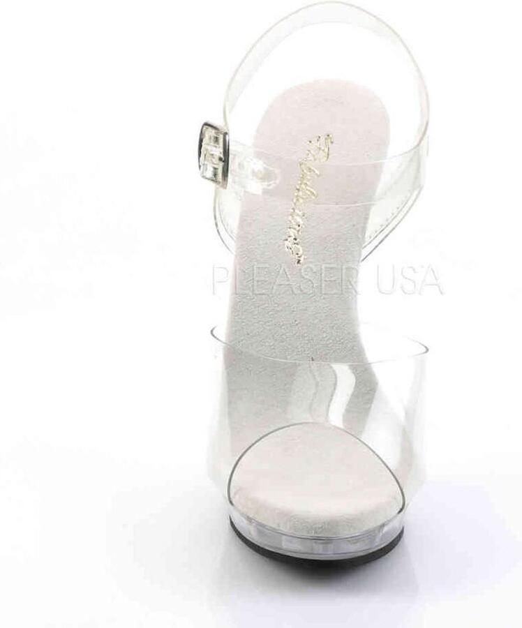 Fabelicious Fabulicious Sandaal met enkelband 40 Shoes LIP 108 Zwart Zilverkleurig - Foto 2