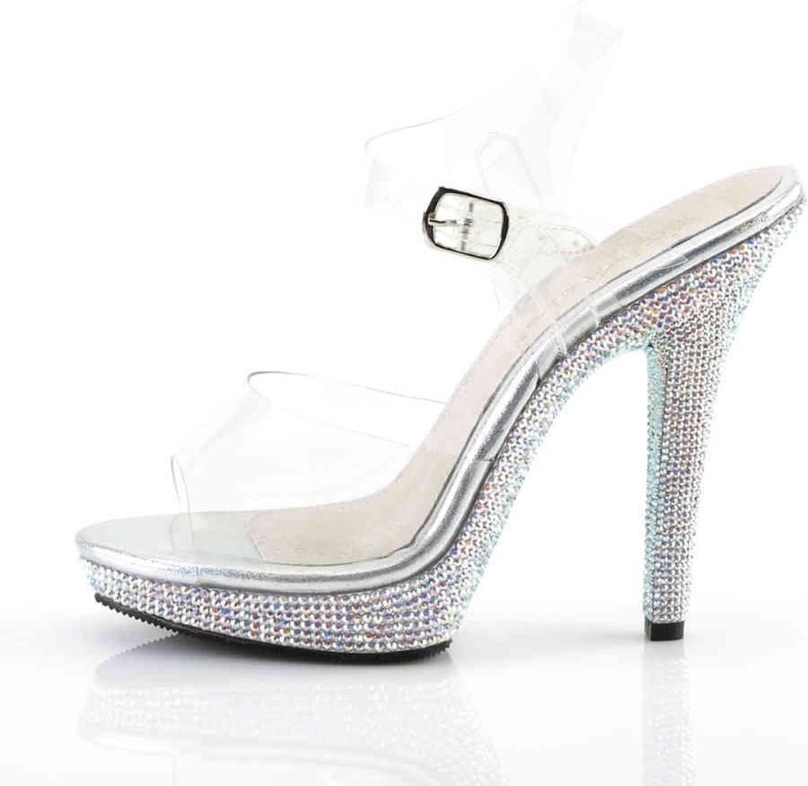 Fabelicious Fabulicious Sandaal met enkelband 40 Shoes LIP 108DM Zwart