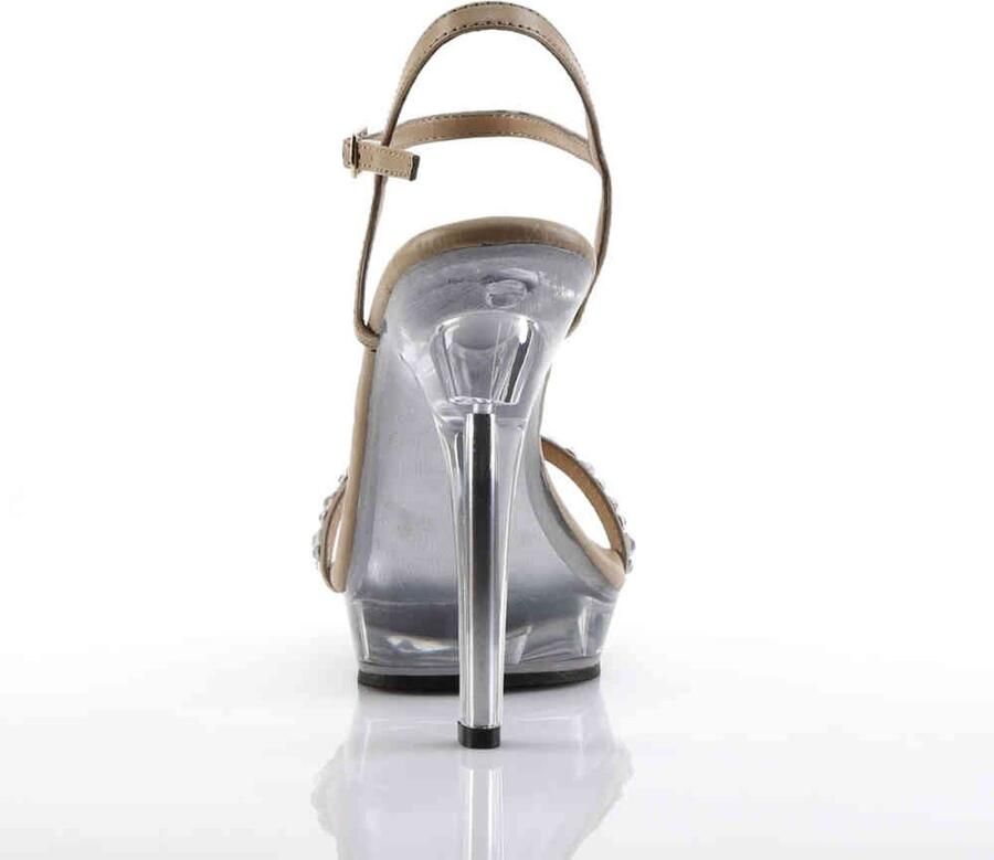 Fabelicious Fabulicious Sandaal met enkelband 41 Shoes LIP 131 Beige Creme - Foto 4