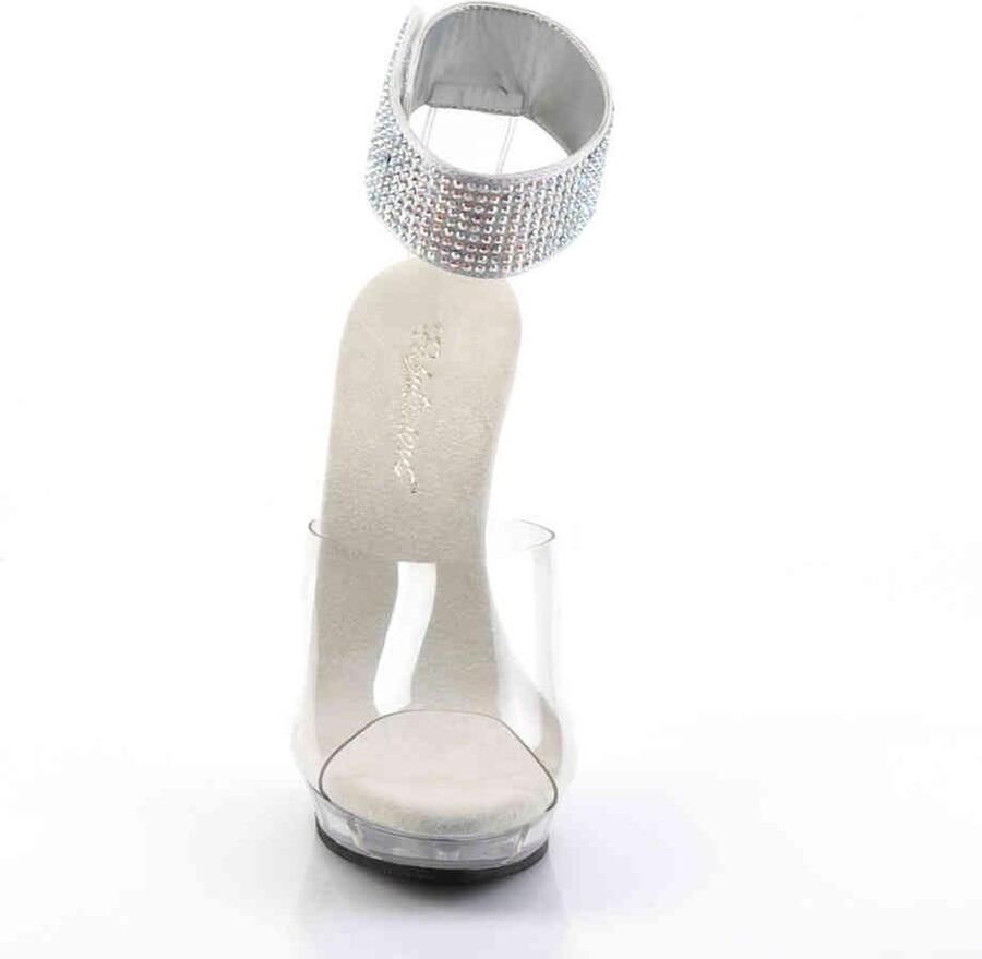 Fabelicious Fabulicious Sandaal met enkelband 41 Shoes LIP 142 Transparant