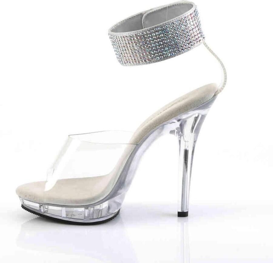 Fabelicious Fabulicious Sandaal met enkelband 41 Shoes LIP 142 Transparant - Foto 3