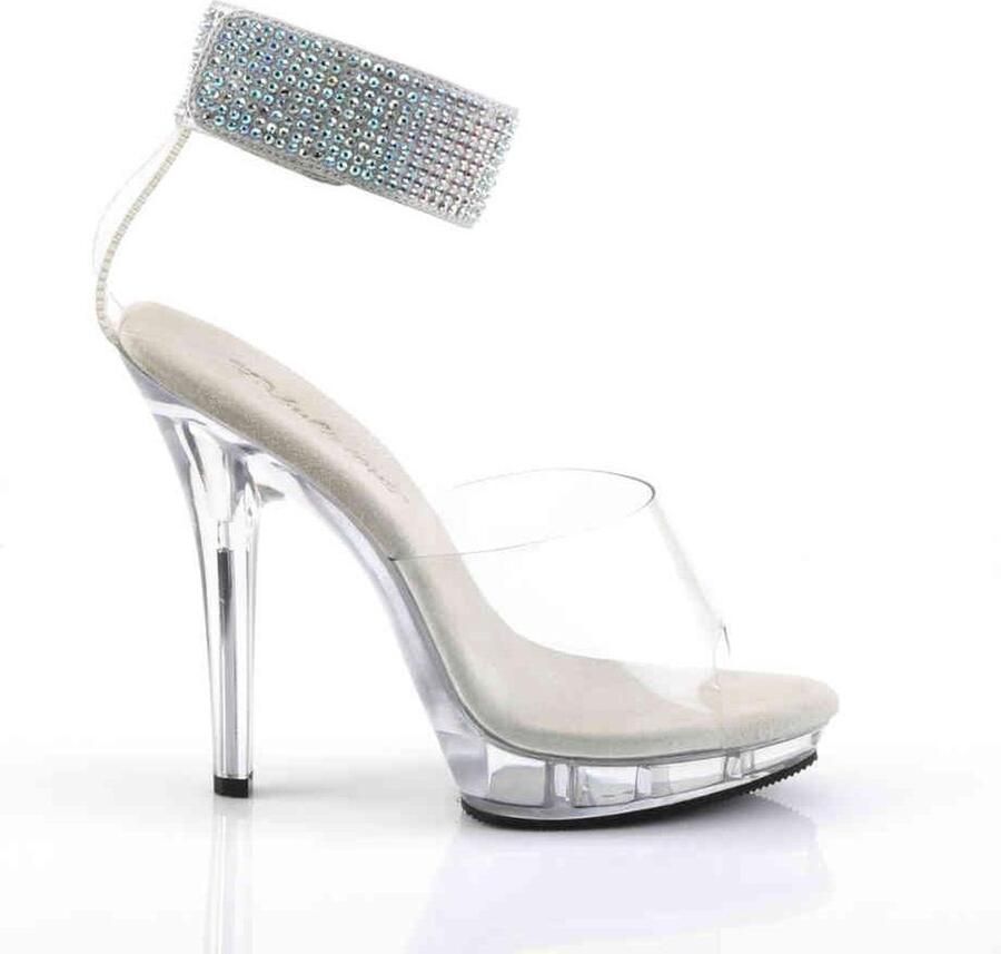 Fabelicious Fabulicious Sandaal met enkelband 41 Shoes LIP 142 Transparant - Foto 4