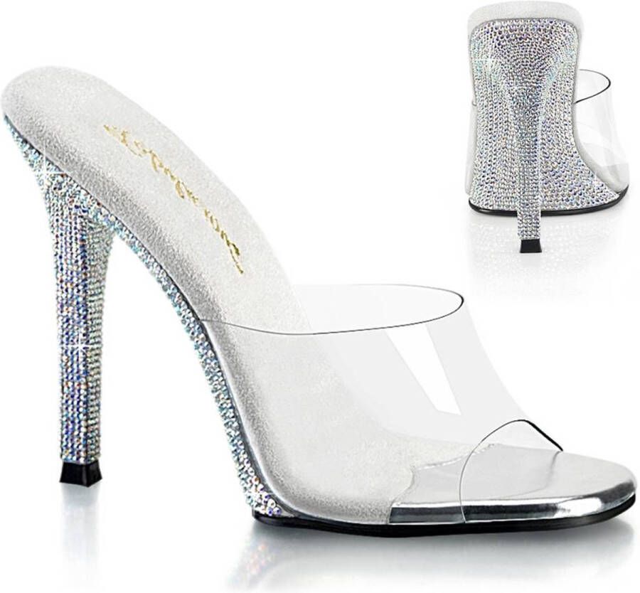 Fabulicious GALA-01DM Muiltjes met hak 36 Shoes Transparant