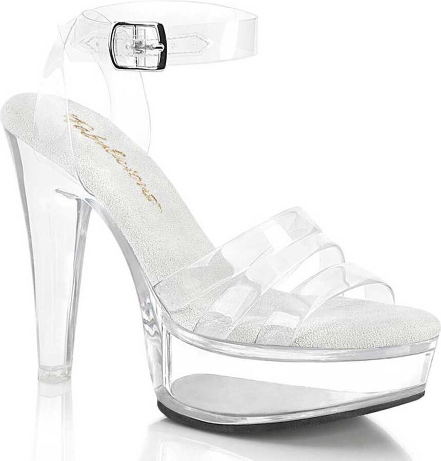Fabulicious MARTINI-505 Sandaal met enkelband 36 Shoes Transparant