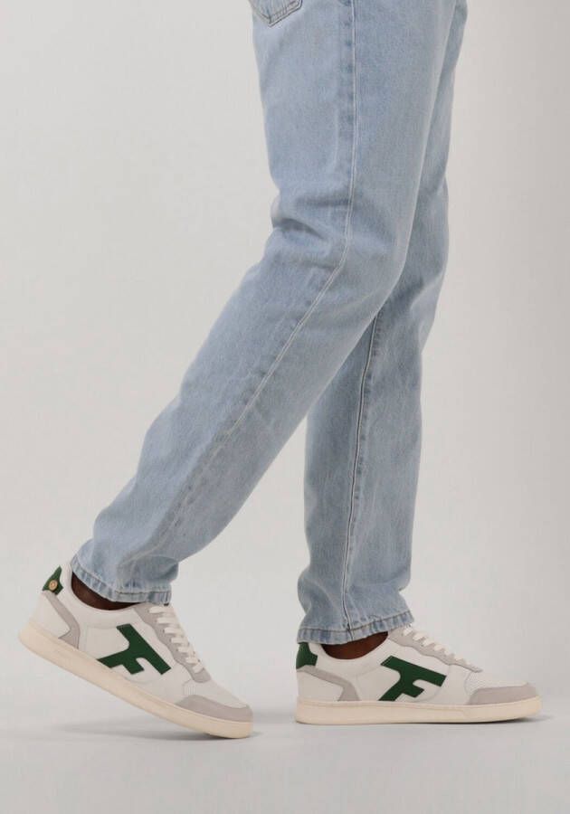 Faguo Baskets Hazel Lage sneakers Leren Sneaker Heren Wit - Foto 2
