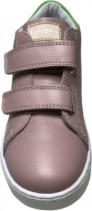 Falcotto velcro's hart lederen sneakers Mira roze