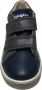 Falcotto velcro's blauwe ster lederen sneaker Sasha grijs - Thumbnail 1