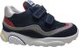 Falcotto A ter velcro's lederen sportieve sneakers navy - Thumbnail 1
