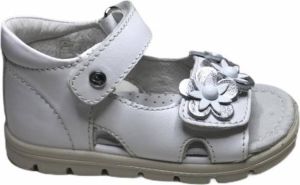 Falcotto bloempjes sandalen 1708 wit