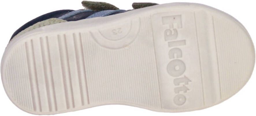 Falcotto Carist Bruin-Blauwe Velcroschoen