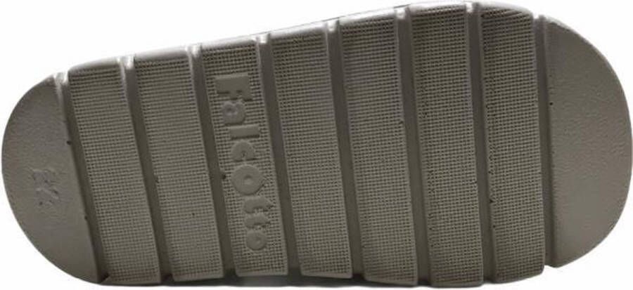 Falcotto 2 velcro's 3 bloempjes lederen sandalen Mayflower wit mt 25 - Foto 7