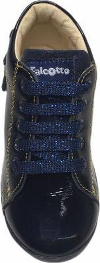 Falcotto 3 vlinders veter schoenen 1605 lak navy - Foto 4