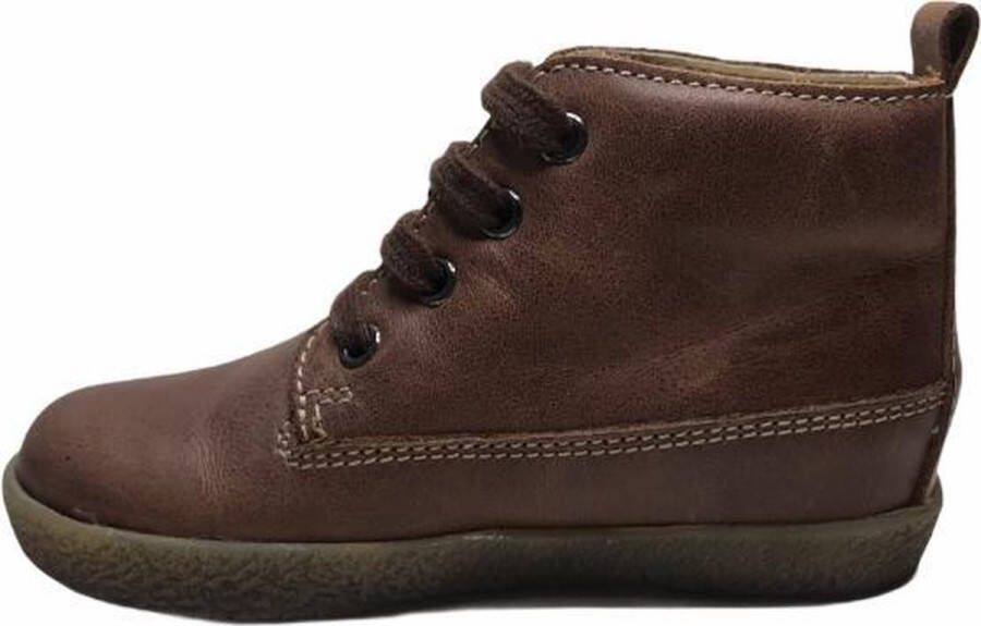 Falcotto cirkel lederen veter schoenen 1196 bruin