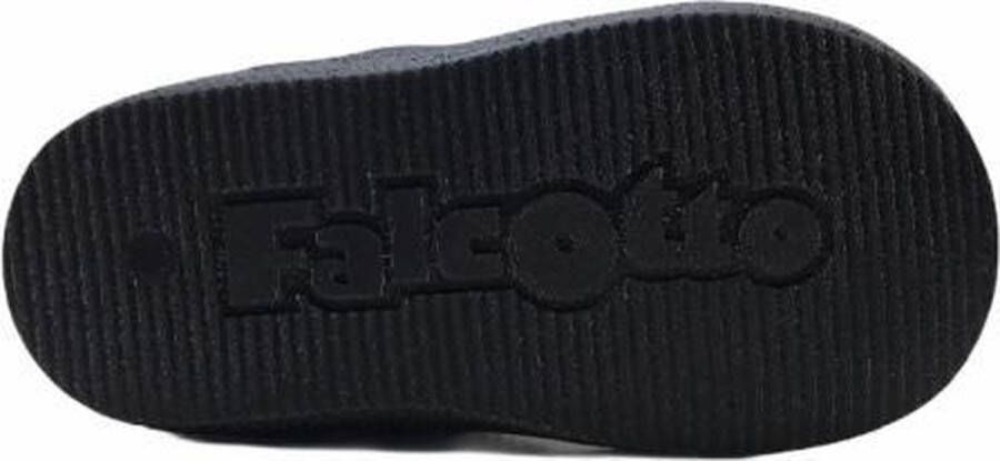 Falcotto effen lederen veter schoenen 233 navy - Foto 5