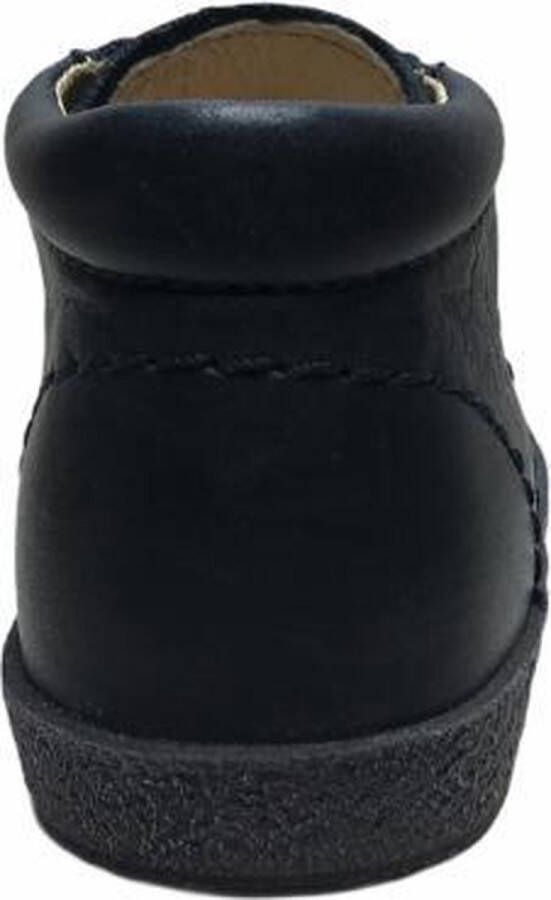 Falcotto effen lederen veter schoenen 233 navy - Foto 2