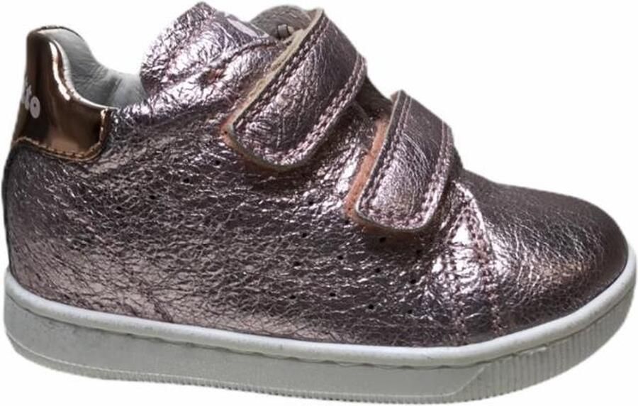 Falcotto meisje velcro sneaker Smith roze