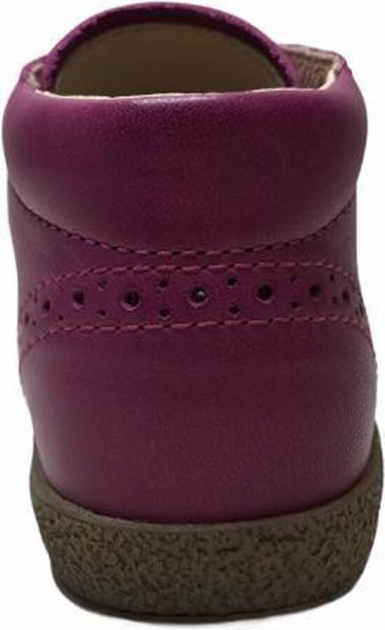 Falcotto oxford lederen veter schoenen 4177 fuxia - Foto 2