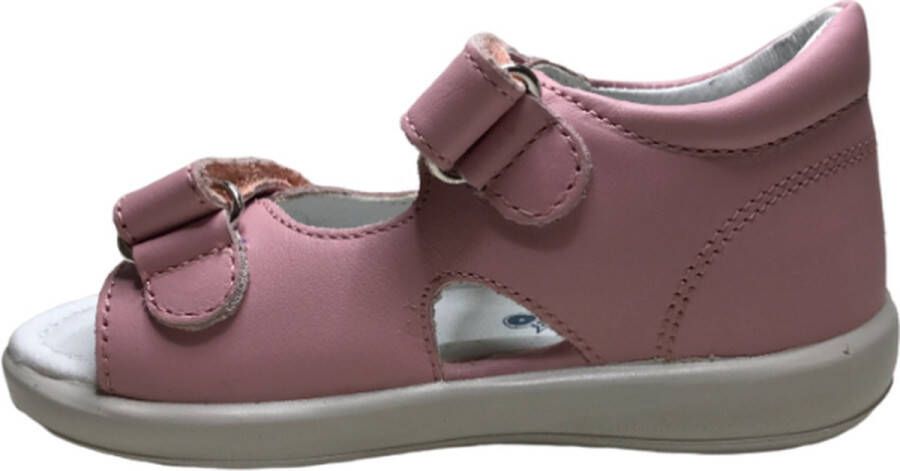 Falcotto velcro effen lederen sandalen New River Roze - Foto 2