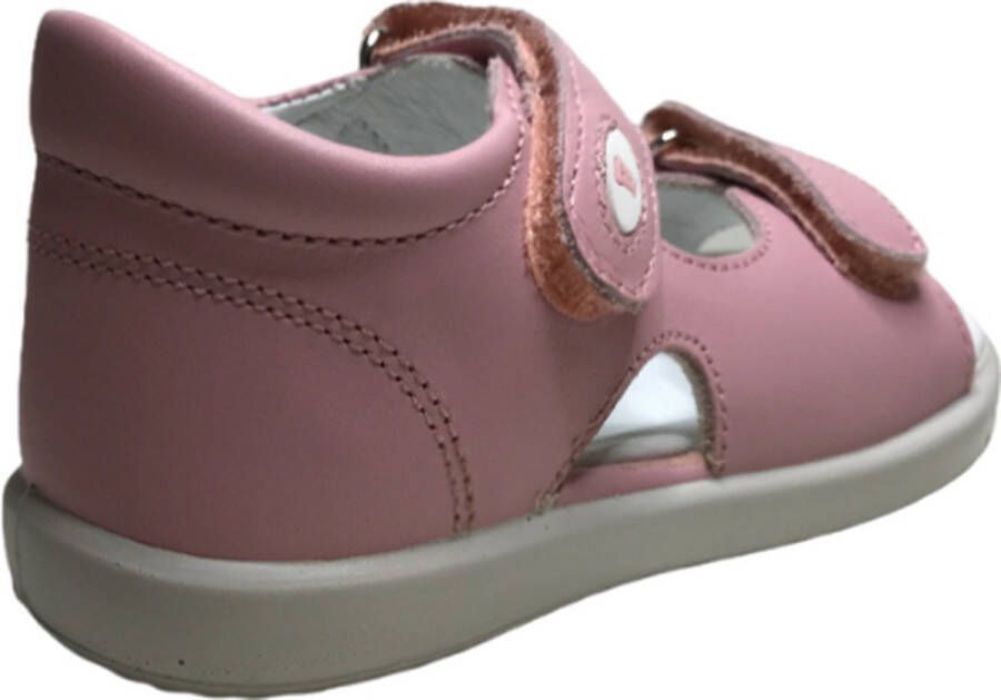 Falcotto velcro effen lederen sandalen New River Roze