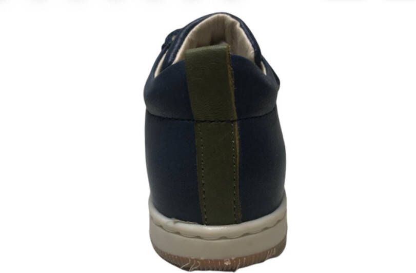 Falcotto velcro's lederen sneakers Haley Navy Groen - Foto 2