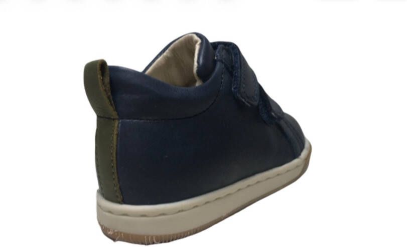 Falcotto velcro's lederen sneakers Haley Navy Groen - Foto 4