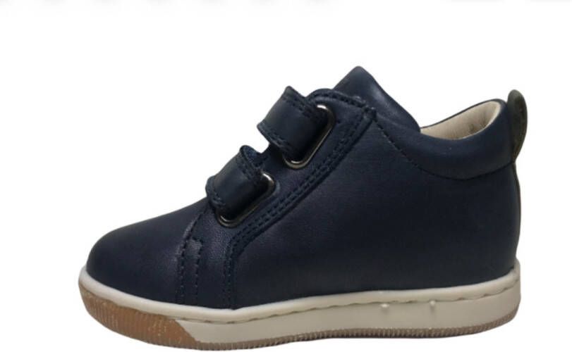 Falcotto velcro's lederen sneakers Haley Navy Groen - Foto 3