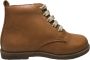 Falcotto Robin new veter rits lederen laarsje gouden veters Cognac - Thumbnail 2