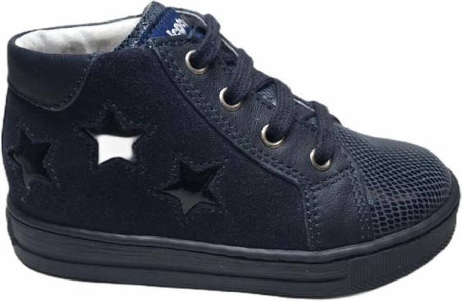 Falcotto sterren veter sneakers Lyra navy