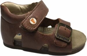 Falcotto velcro gesp sandaal 1406 camel