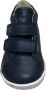 Falcotto velcro lederen sneaker Cayden navy rood groene bliksem - Thumbnail 2