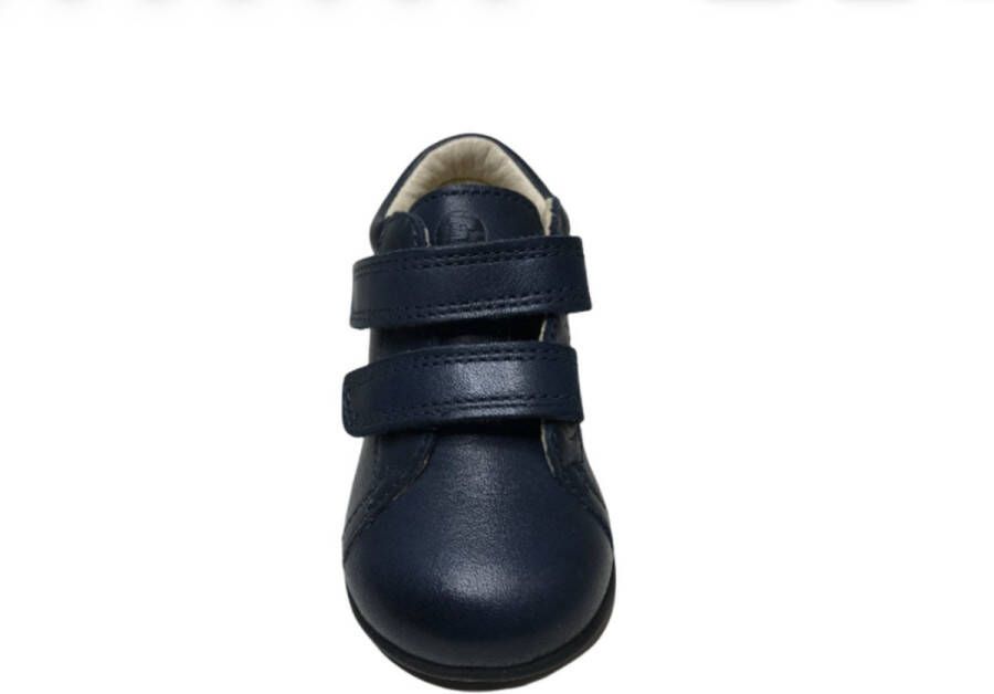 Falcotto velcro's klassieke lederen schoenen Nods navy