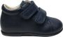 Falcotto velcro's klassieke lederen schoenen Nods navy - Thumbnail 1