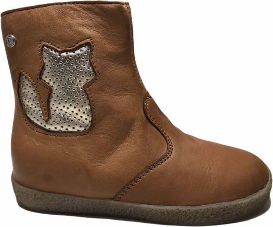 Falcotto vosje rits laarsje Celine fox cognac