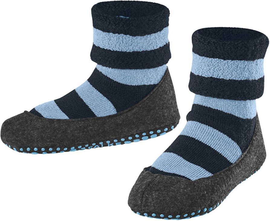 FALKE Cosyshoe Stripes Kinderen 10376 6290 crystal bl - Foto 1