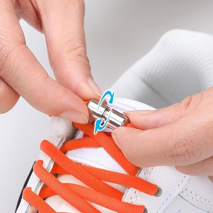 Fa u 16 Stuks Metalen Capsules Voor Veters 4 Kleuren Veters Snelsluiting Vetersluiting Kinderen Snelsluiting Veters Voor Sneakers Vrijetijdsschoenen 1 EéN