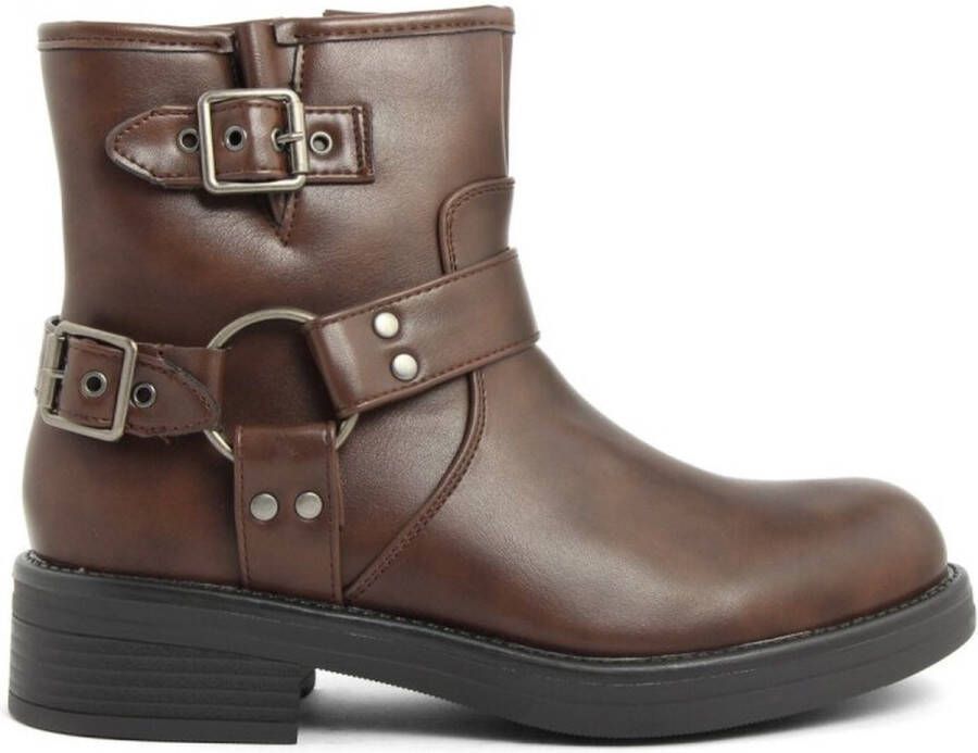 Fashion Attitude Enkel laarzen FAM-A796-BROWN Vrouw