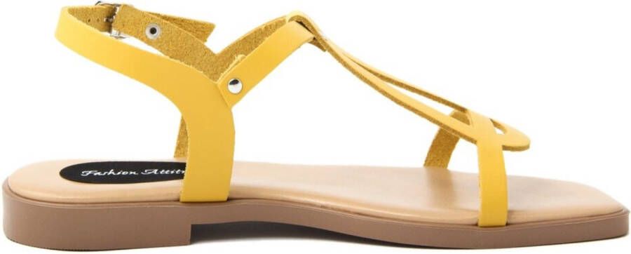 Fashion Attitude Sandalen FAME23-23110MQH-GIALLO Vrouw