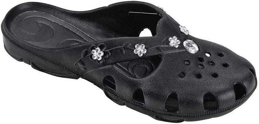 Fashy Brighton Slippers Zwart Vrouw