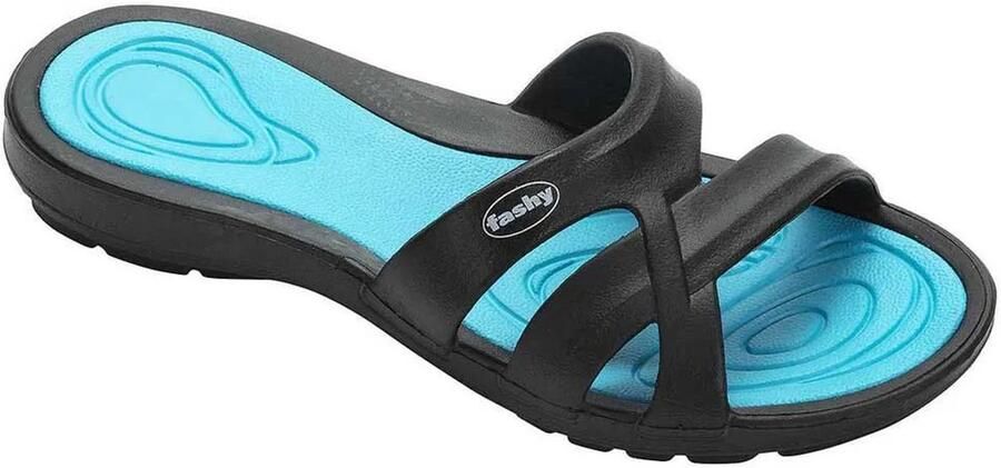 Fashy Mayfield Slippers Zwart Vrouw