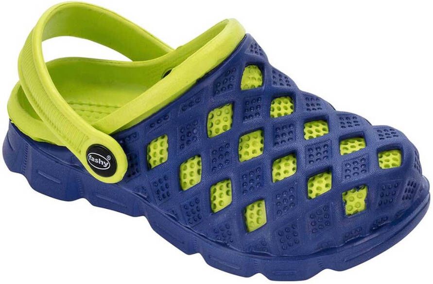 Fashy Sephia Klompen Groen Blauw