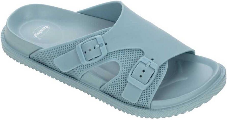 Fashy Yates Slippers Blauw