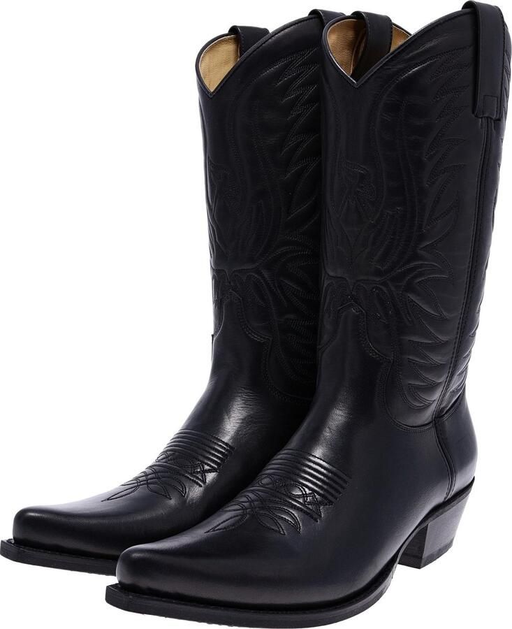 FB Fashion Boots BU1006 Black westernlaars zwart