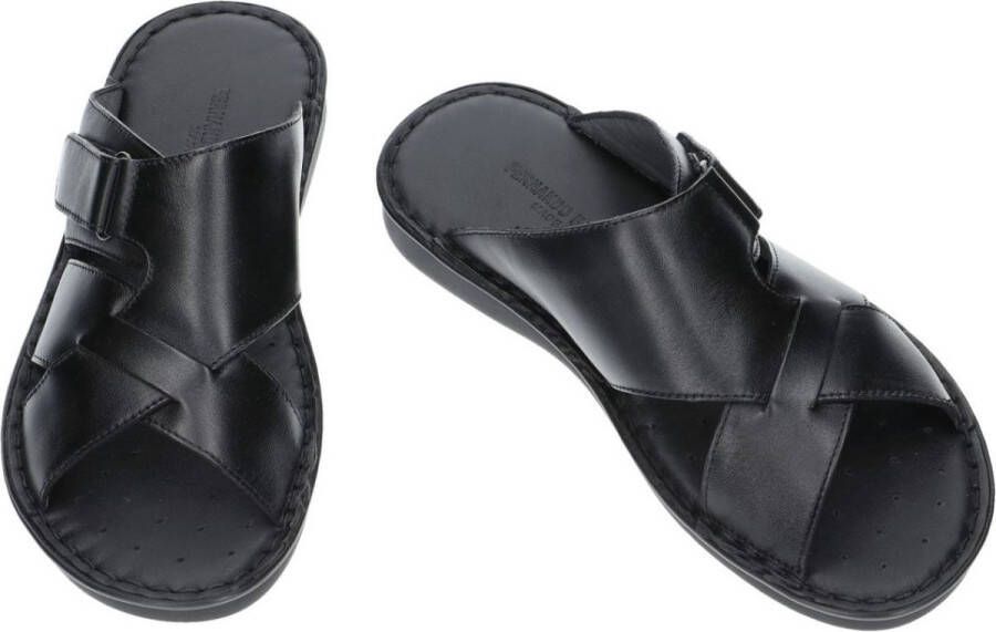 Fbaldassarri -Heren zwart pantoffels & slippers - Foto 2