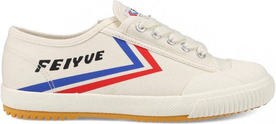 Feiyue Fe Lo 1920 Canvas Schoen Ivory Blue Red