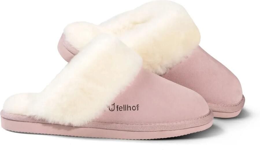 Fellhof Komfort dames pantoffels (roze)