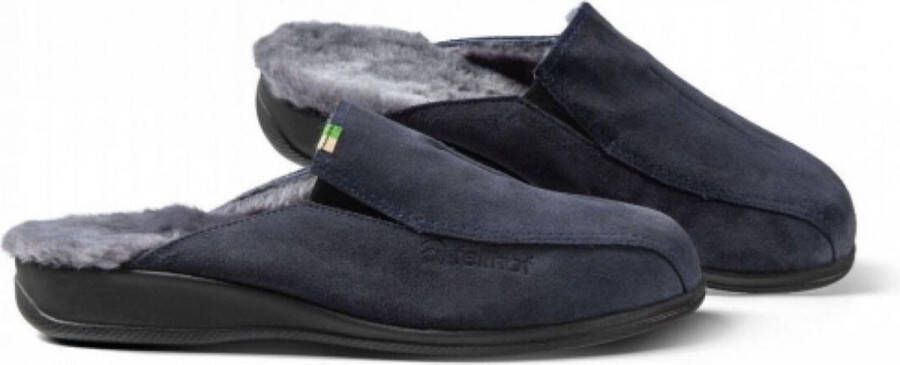 Fellhof -Pantoffel instapper-Biekamp 62-Blauw-Dames