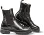 Fellhof Queens warme chelsea boots zwart gevoerde boots warme boots lamswol leer natuurlijke isolatie antislipzool - Thumbnail 1